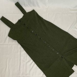 Madewell Olive Green Midi Dress